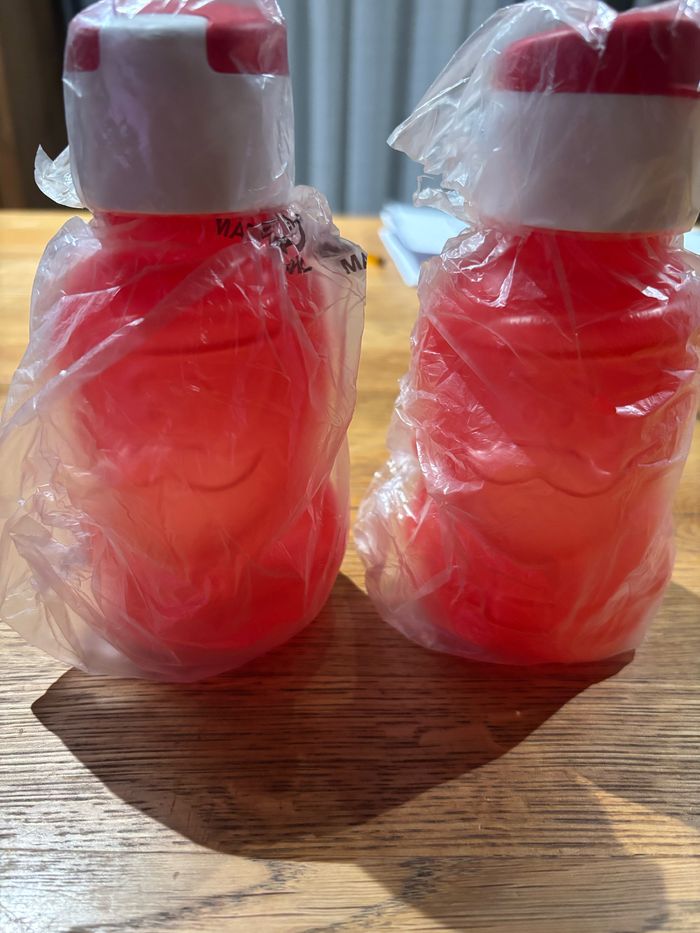 2 eco bouteillles kids 350ml Tupperware neuves
