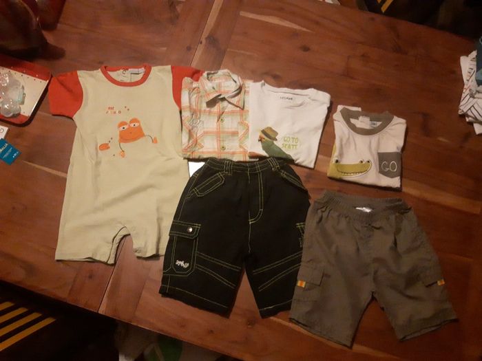 Lot ensemble été 24 mois