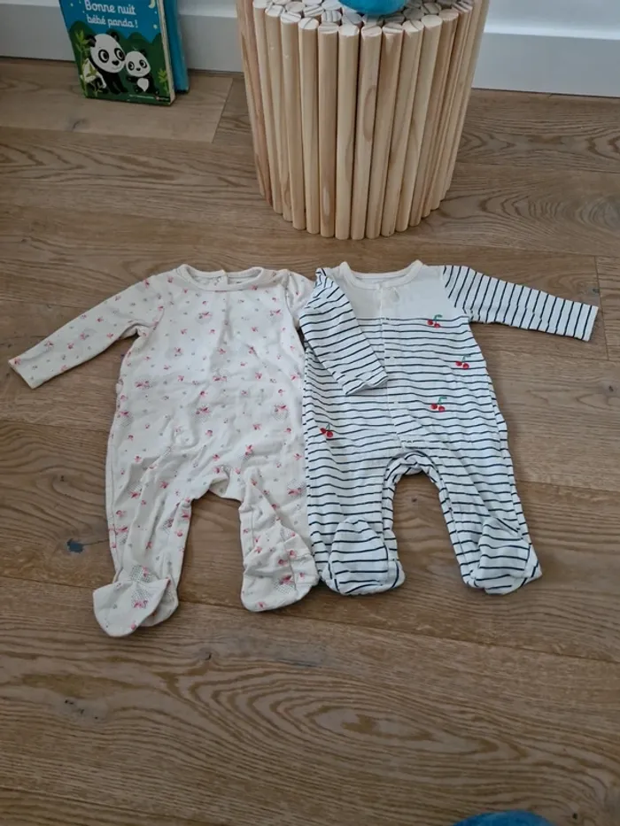 Lot de pyjama 9 mois en coton - photo numéro 3