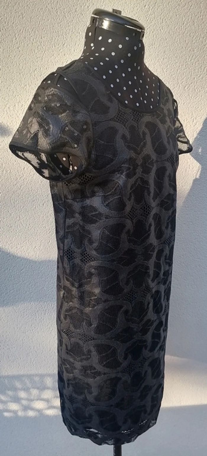 Robe courte fluide légère noir brillant Taille S Cop Copine - photo numéro 6