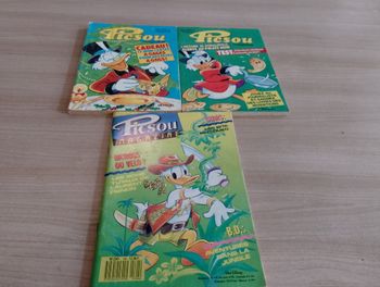Lot de 3 Picsou magazine, n° 194, 167, 168