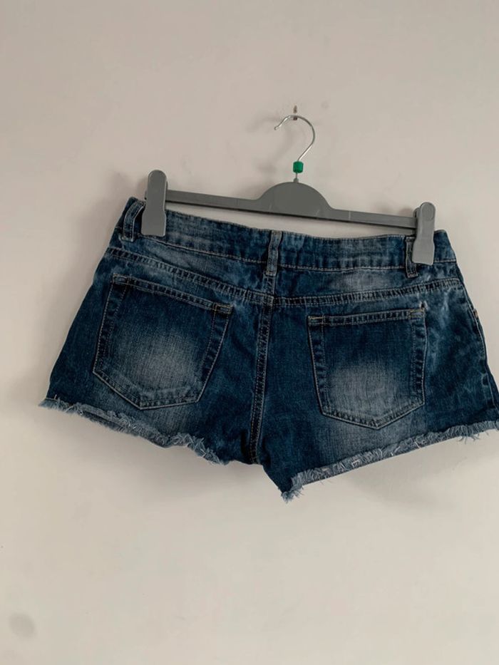 Mini short en jean - photo numéro 6