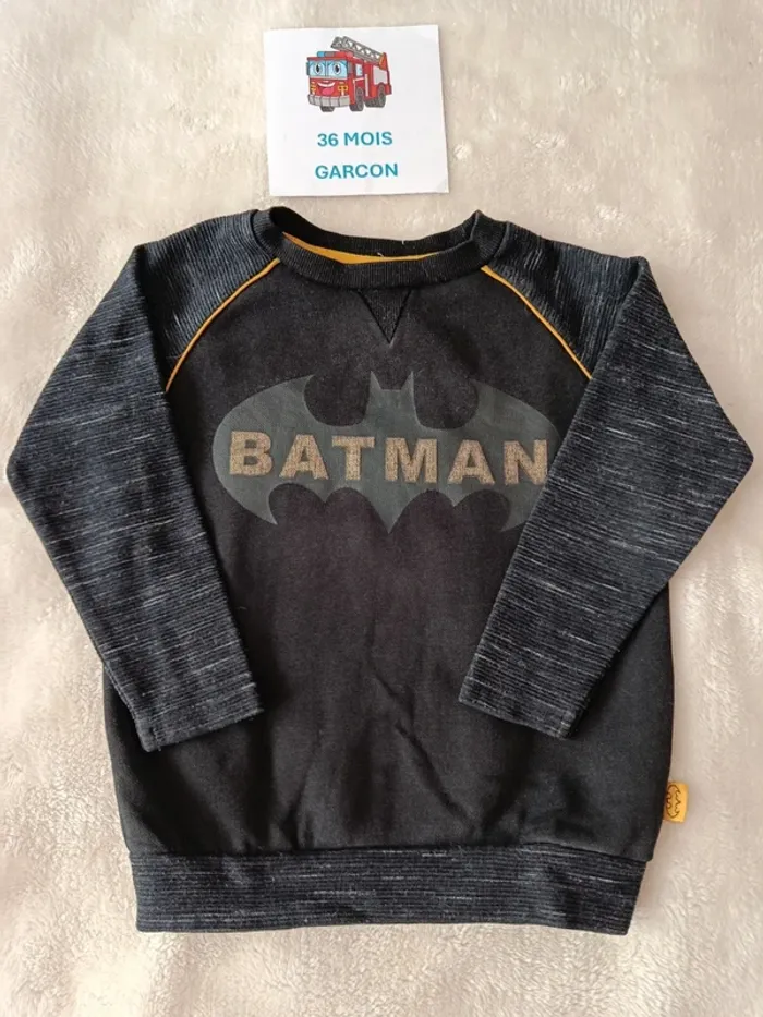 Pull 36 mois batman