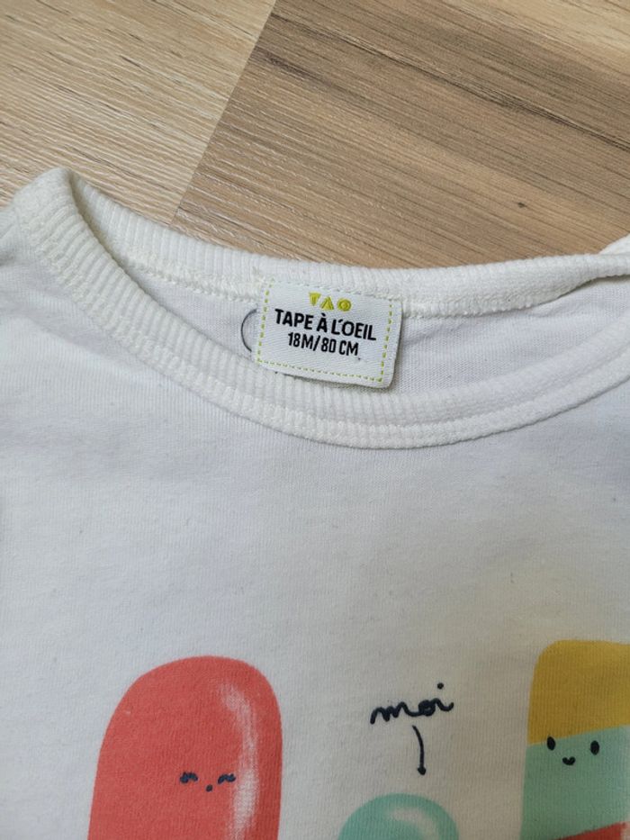 T shirt manches courtes 18 mois - photo numéro 4