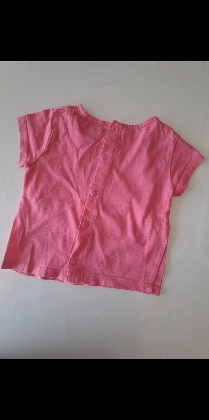 Tee-shirt fille 6 mois - photo numéro 2