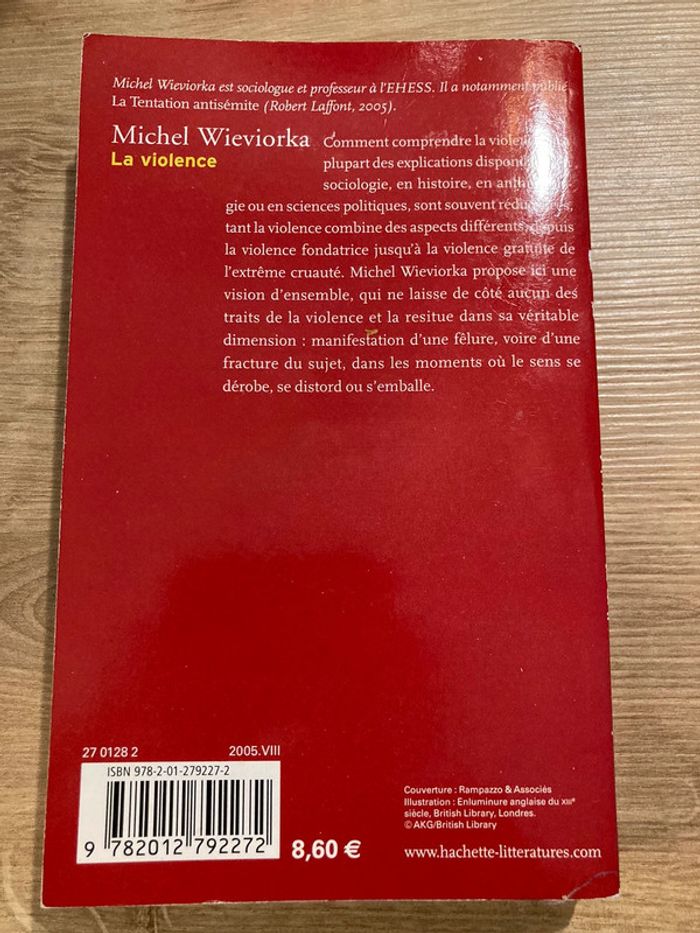 Michel wieviorka - la violence - photo numéro 2