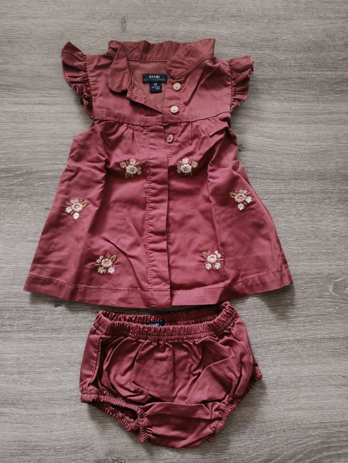 Robe et short bébé