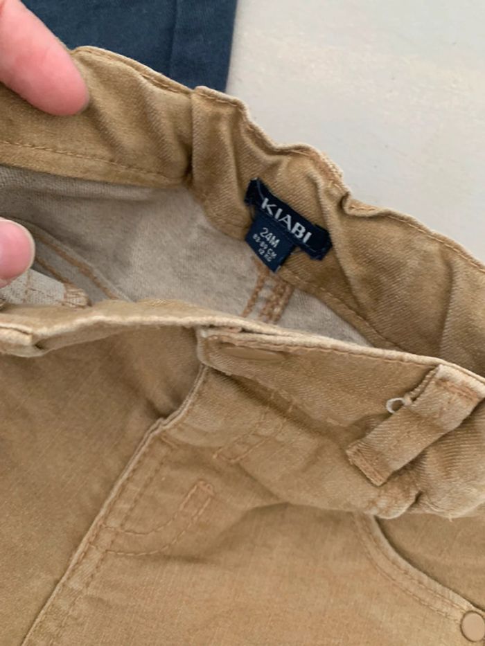 Lot de 2 pantalon garçon 24 mois - photo numéro 4