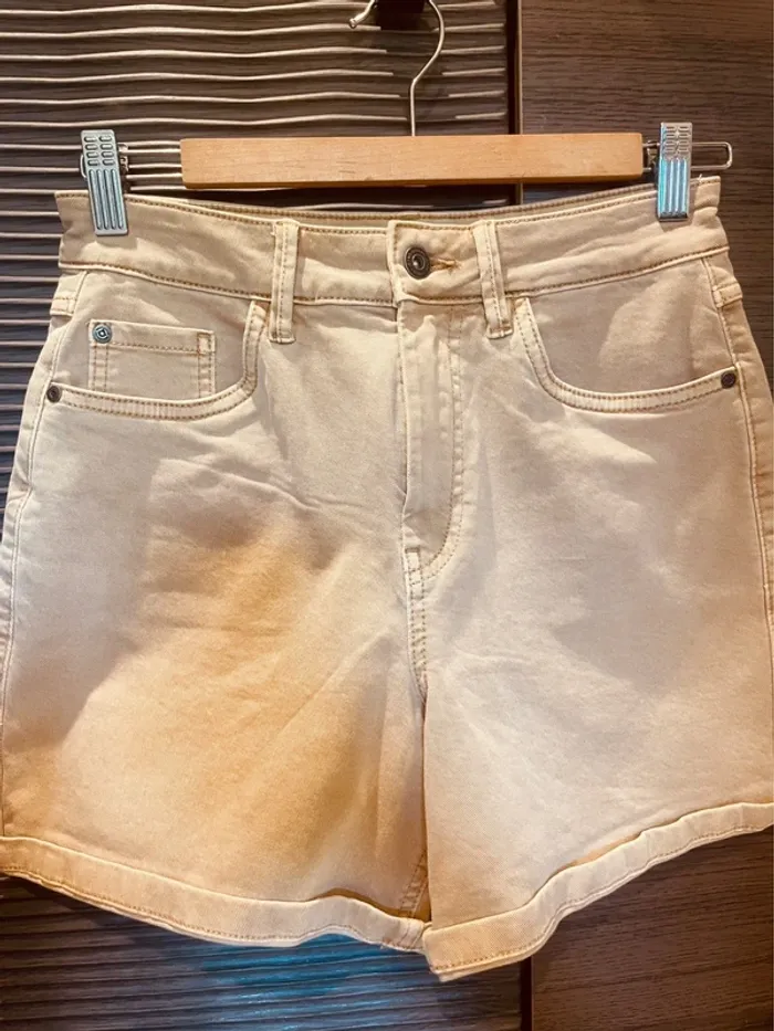 Short jean beige Bonobo 36