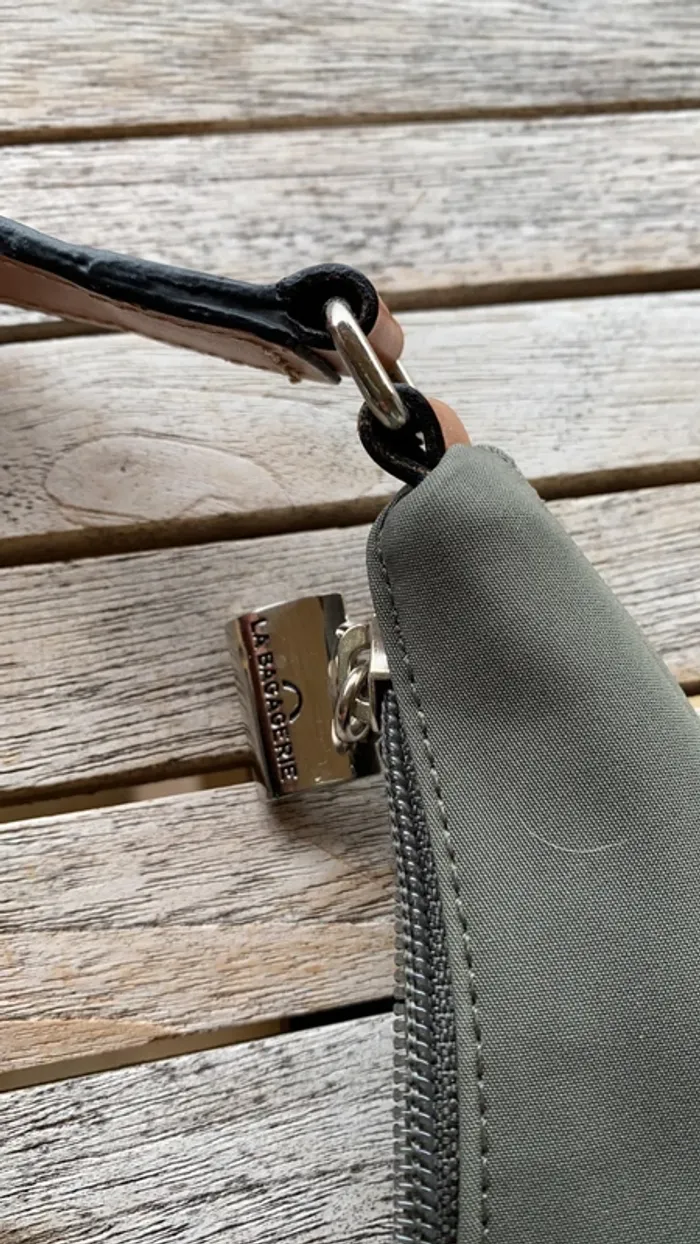 Sac en toile kaki La Bagagerie - photo numéro 4