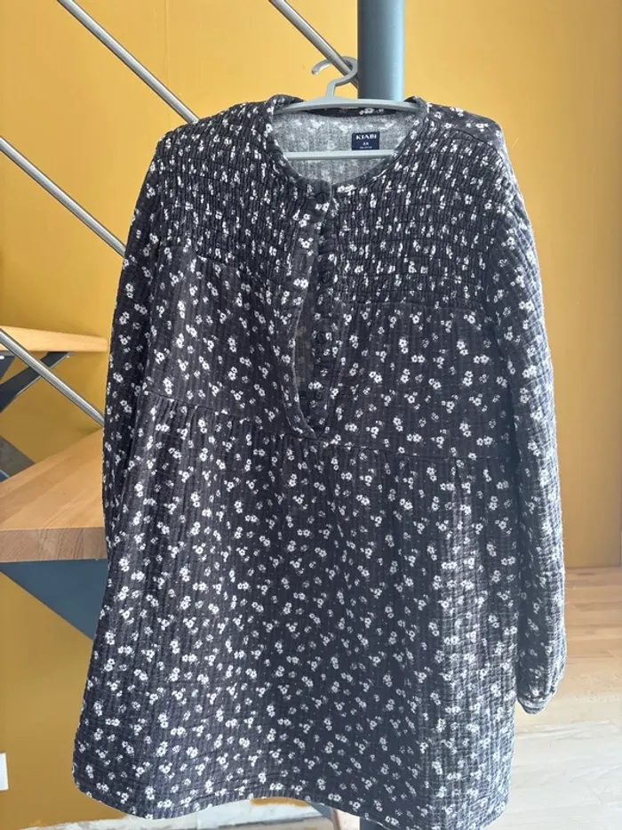 Robe en gaze de coton