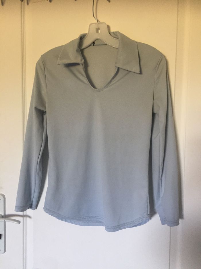Blouse bleu ciel 38 - photo numéro 1