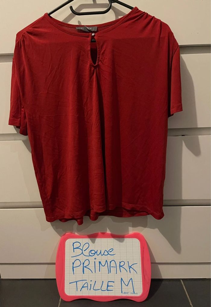 Blouse Primark rouge