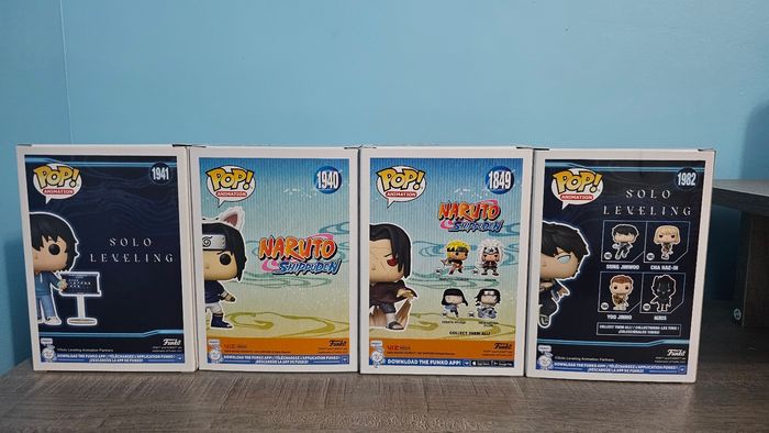 Pop itachi 1849 + Sasuke 1040 + Jinwoo 1941 + Jinwoo 1982 - photo numéro 3