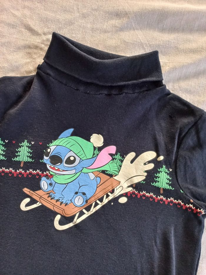 Sous-pull Stitch Noël garçon 6 ans - photo numéro 6