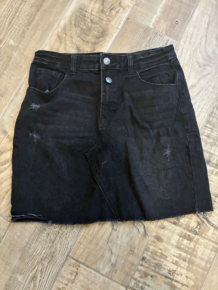 Jupe en jean noir