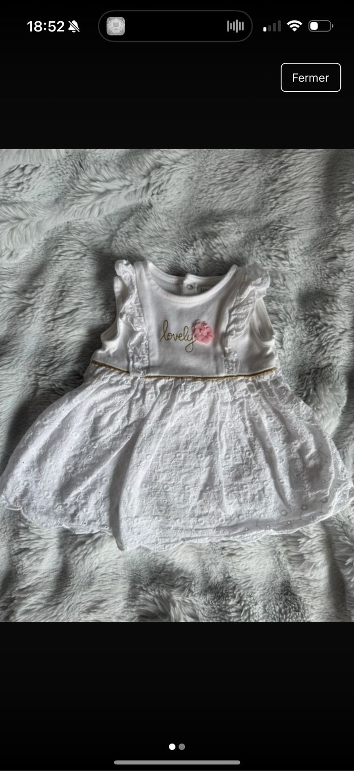 Robe blanche