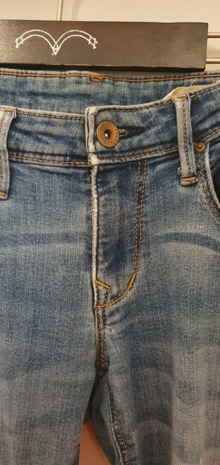 H&M - Jean bleu slim - photo numéro 3