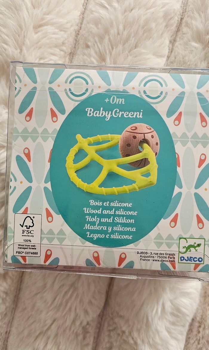 Anneau de dentition en silicone Djeco Neuf - photo numéro 3