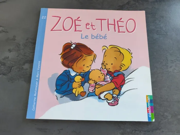 Livre Zoé et Théo " le bébé "