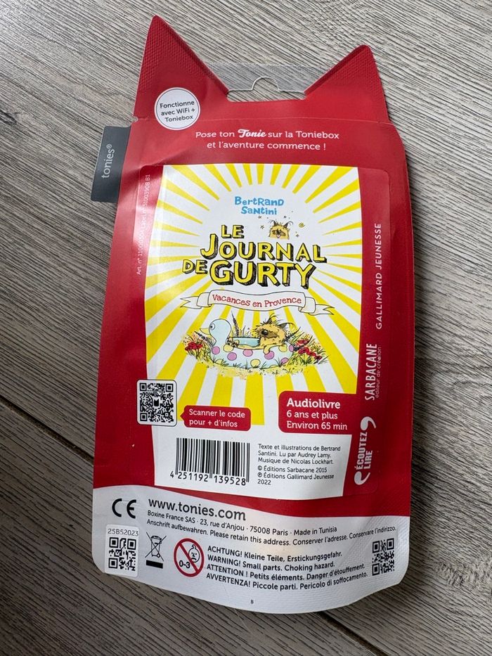 Neuf tonies le journal de gurty - photo numéro 2