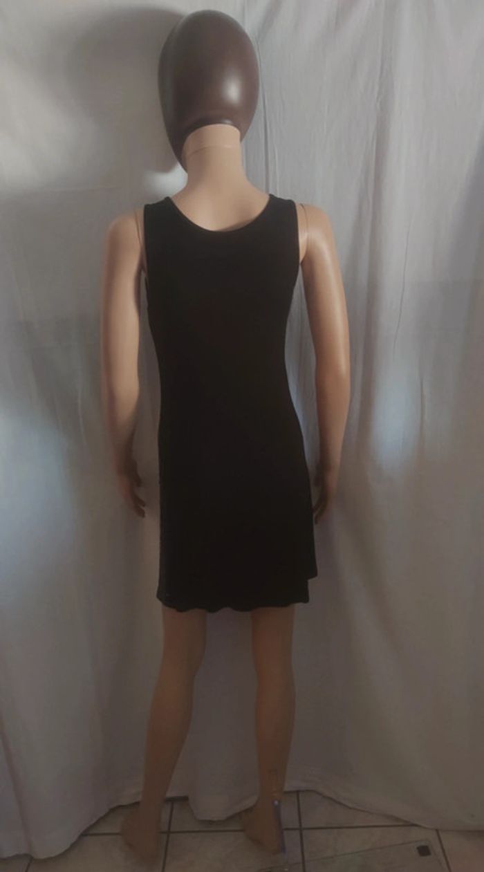 Robe sans manches à sequins T. 36 / 38 💮 91% Coton 9% Spandex - photo numéro 9