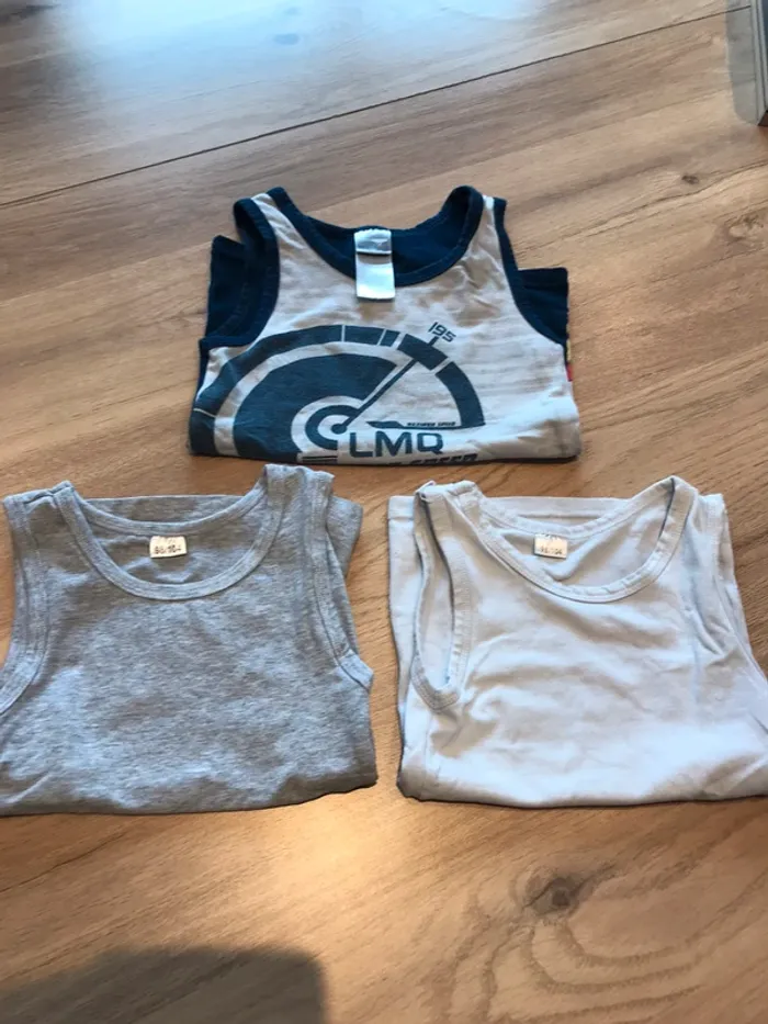 3 débardeurs tricots de peau taille 4 ans - photo numéro 5