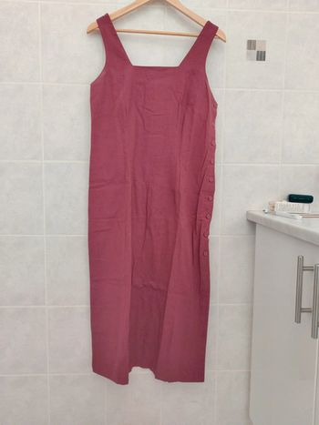 Robe en lin taille 42 très bon état