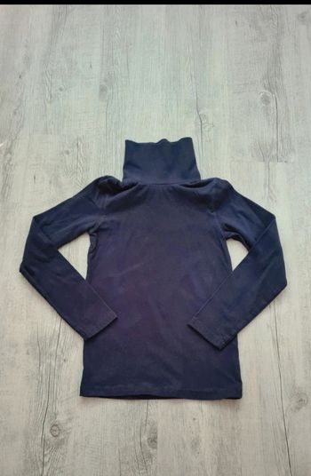 T-shirt col roulé Tex, taille 7-8 ans.