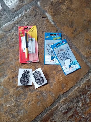 Lot thermocollants et étiquettes