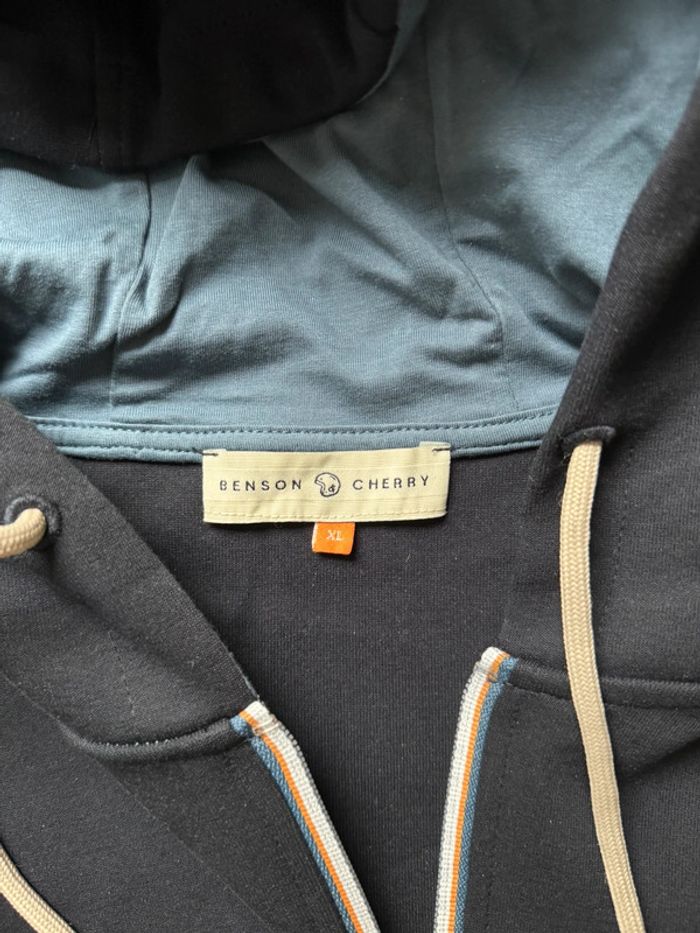 👕 Hoodie Benson & Cherry – Bleu marine - photo numéro 2