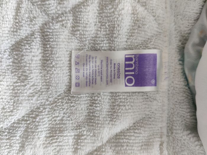 👶 Lot couche lavable x2 Miosolo Bambino Mio | Taille unique évolutive - photo numéro 5