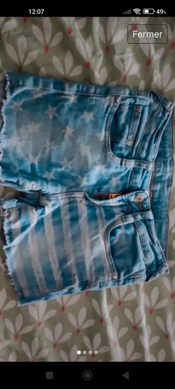 Beau short en jean