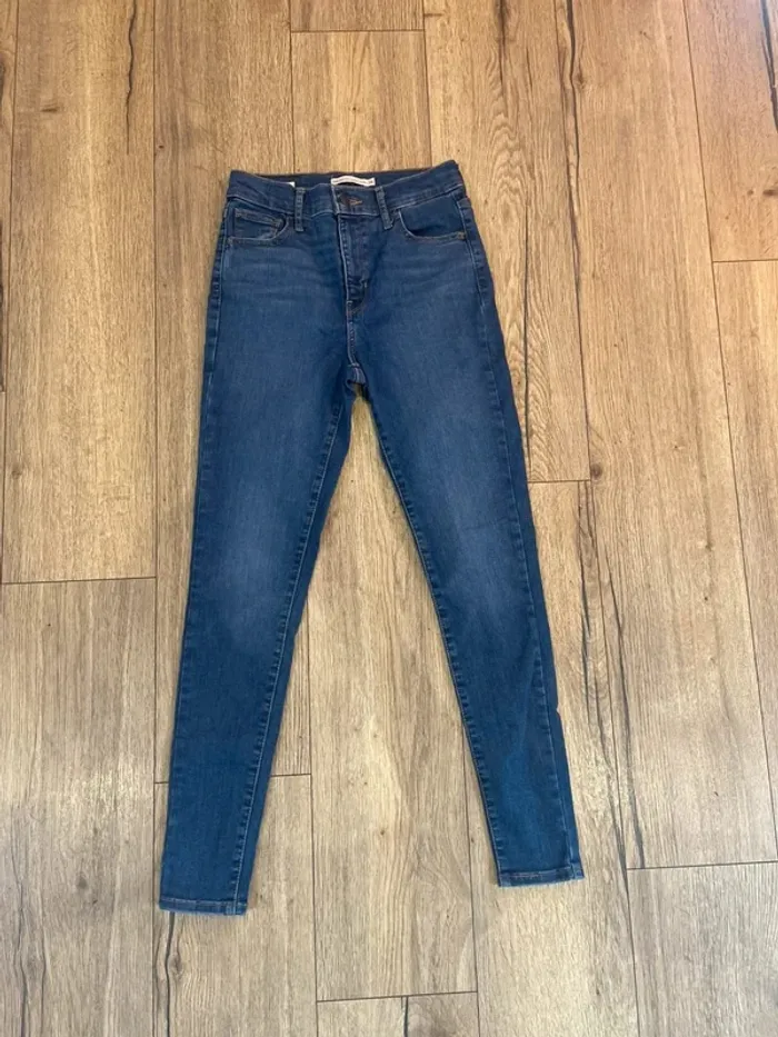 Jean taille haute slim Levis