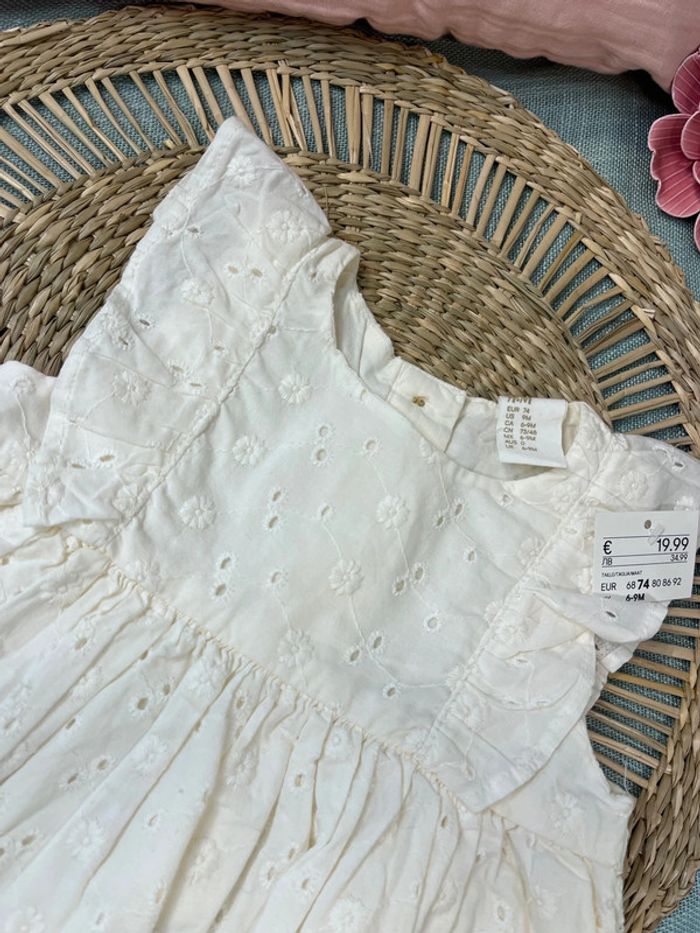 Robe 6-9 mois 74 cm h&m neuve - photo numéro 4