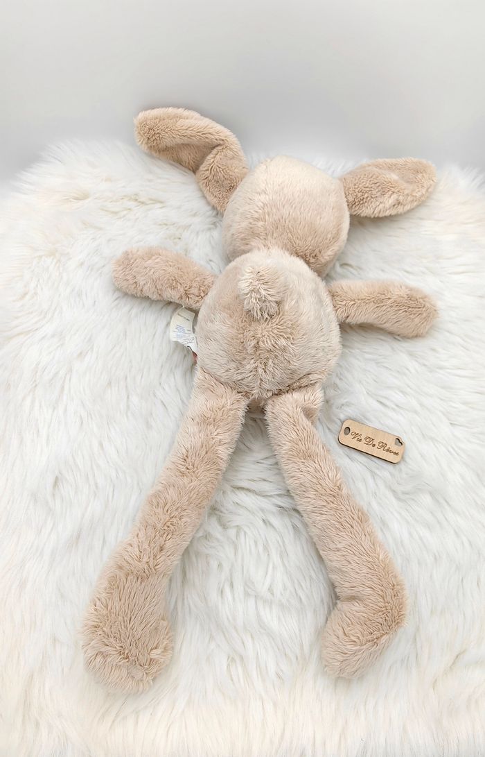 Doudou peluche Lapin Beige Copains Câlins Natalys - photo numéro 3