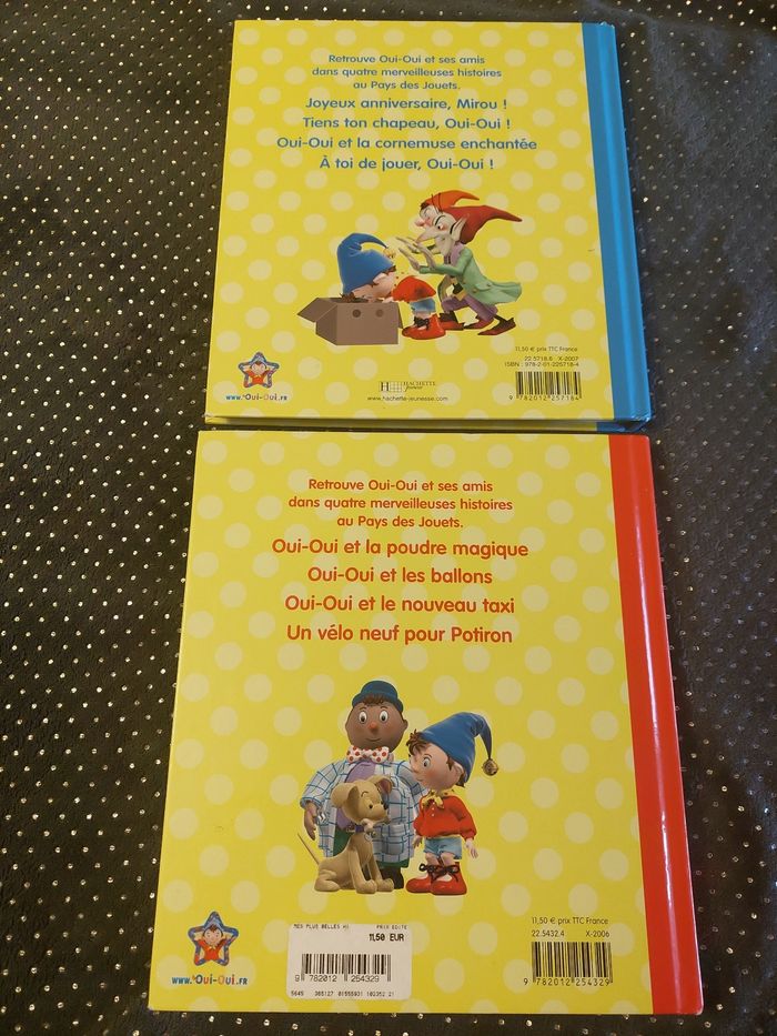 2 volumes des plus belles histoires de Oui Oui - photo numéro 2