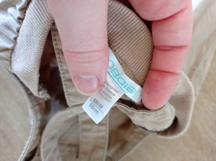 Salopette camel 6 mois - photo numéro 4