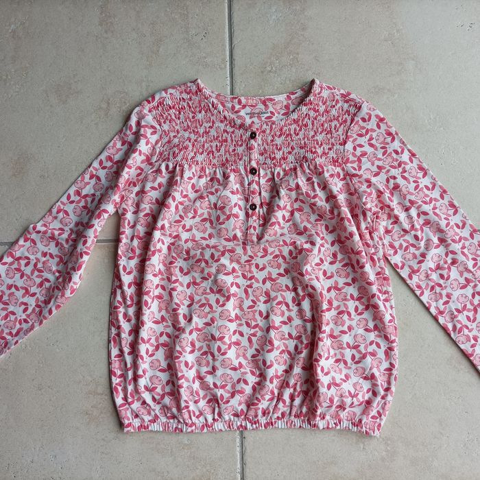 Blouse à manches longues 8 ans