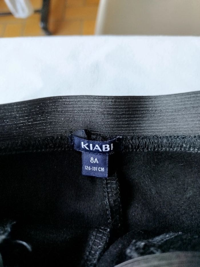 legging long noir avec motifs 8ans - photo numéro 4