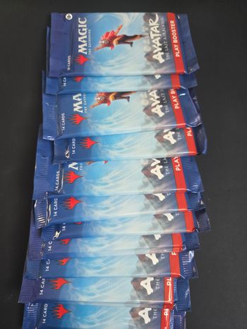 Mtg Avatar lot de 11 boosters en Anglais 