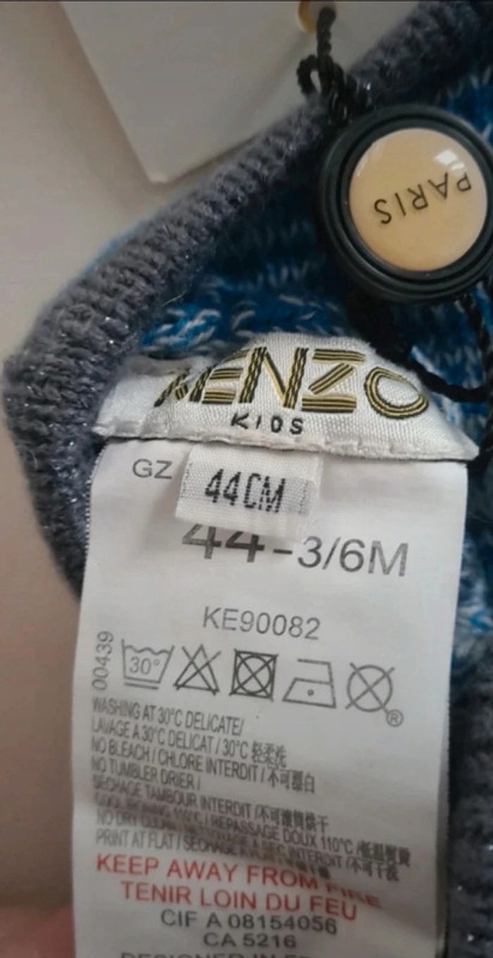 Bonnet + écharpe kenzo kids - photo numéro 6