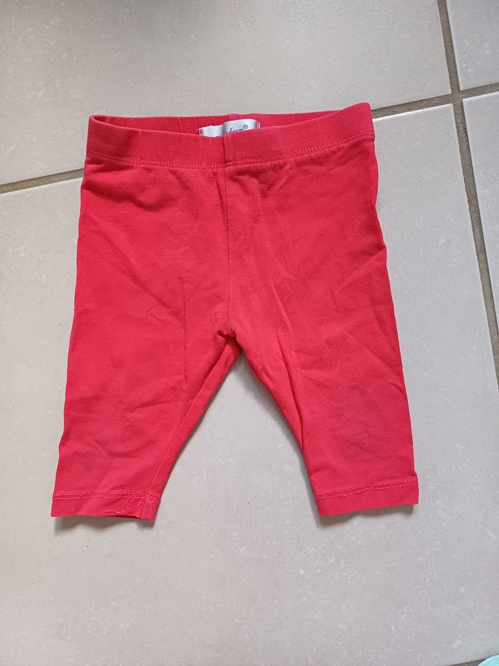 Leggings rouge 9-12 mois Everyday