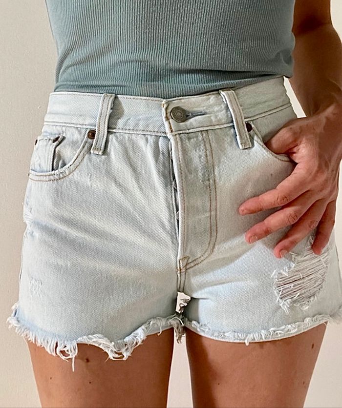 Short jeans levis femme 36 - photo numéro 2