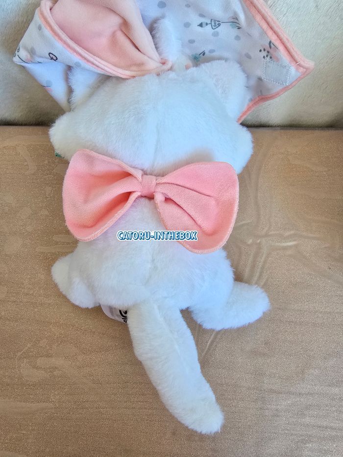 Doudou peluche avec couverture / Comforter Disney Aristochats Marie Aristocats - photo numéro 3