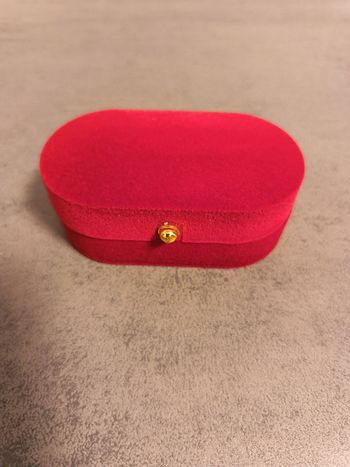 Boite à bijoux velour 
