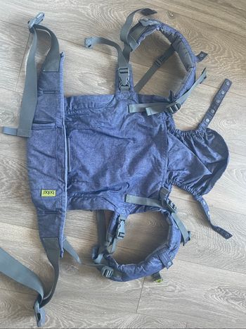 Portage préformé prefo de la marque Boba modèle X coloris Chambray