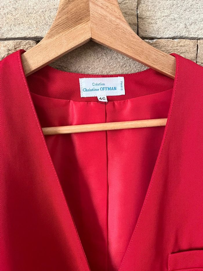 Jolie veste taille 40 parfait état Christine Offman Paris - photo numéro 2