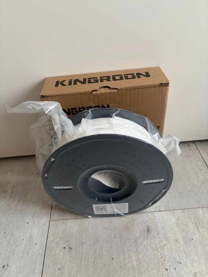 Filament HS-PETG blanc kingroon 1kg