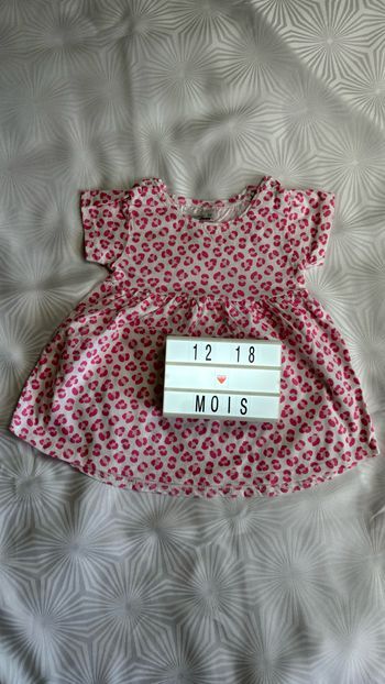 Robe tunique 12-18 mois ou 86cm